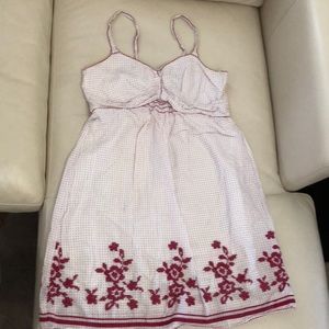 Studio M embroidered cotton dress Sz S